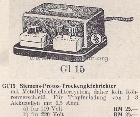 Protos- Gleichrichter L1702; Siemens & Halske, - (ID = 1521547) Power-S