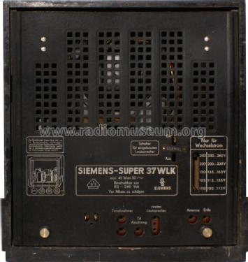 Reflex-Super 37WLK; Siemens & Halske, - (ID = 1153741) Radio