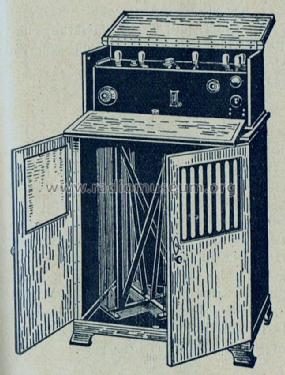 Siebenröhren-Neutrogerät - Neutrodyne-Empfänger Rfe15; Siemens & Halske, - (ID = 1673203) Radio