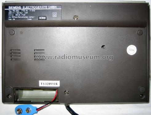 RG263; Siemens & Halske, - (ID = 549095) Radio