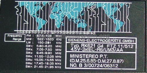 RK621; Siemens & Halske, - (ID = 1618225) Radio
