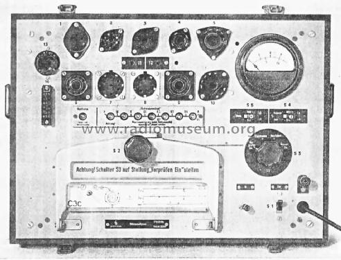 Röhrenmessgerät 9 Rel 3 K 311; Siemens & Halske, - (ID = 633422) Equipment