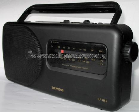 RP 652; Siemens & Halske, - (ID = 472640) Radio