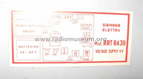 RRT8439; Siemens Italia; (ID = 551934) Radio