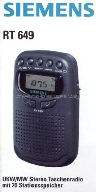 RT649G6; Siemens & Halske, - (ID = 276779) Radio