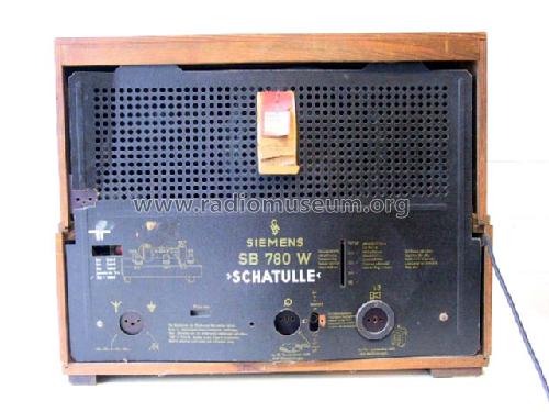 Schatulle SB780W Spitzensuper SB780W; Siemens & Halske, - (ID = 95197) Radio