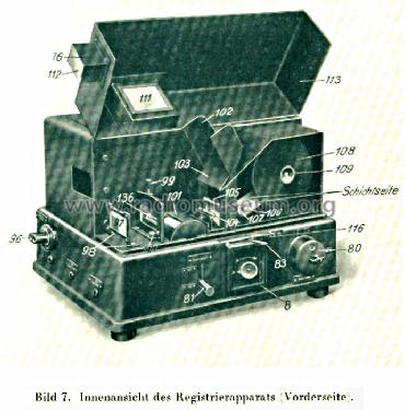 Schleifen-Oszillograph 6 Schleifen; Siemens & Halske, - (ID = 438380) Ausrüstung