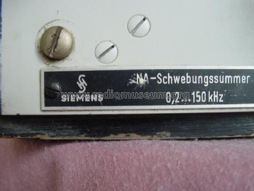 Schwebungssummer Rel.sum.50a V II; Siemens & Halske, - (ID = 447267) Equipment