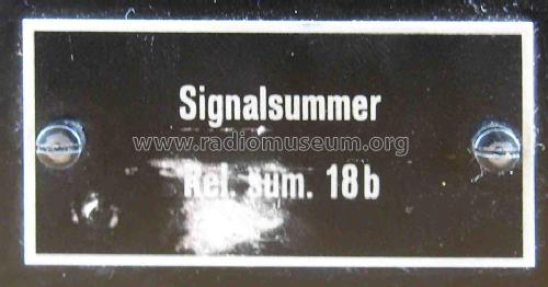 Signalsummer Rel Sum 18b; Siemens & Halske, - (ID = 1828028) Ausrüstung