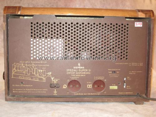 Spezialsuper 51 SB502GW; Siemens & Halske, - (ID = 2334397) Radio