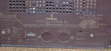 Spezialsuper 52 SH 511GW/M; Siemens & Halske, - (ID = 106656) Radio