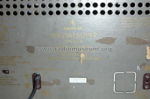 Spezialsuper 660W; Siemens & Halske, - (ID = 1785663) Radio