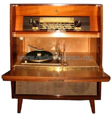 Stereo-Musiktruhe STR22; Siemens & Halske, - (ID = 1192871) Radio