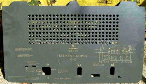 Super C40L; Siemens & Halske, - (ID = 995299) Radio