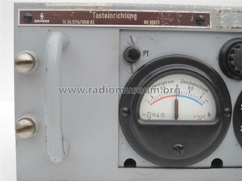 Tasteinrichtung St.Sk.5114/1040 AI; Siemens & Halske, - (ID = 1481780) Morse+TTY