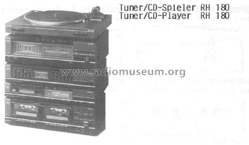 Tuner / CD-Spieler RH 180; Siemens & Halske, - (ID = 2425705) Radio