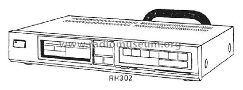 Synthesizer Stereo Tuner RH 302; Siemens & Halske, - (ID = 1302259) Radio