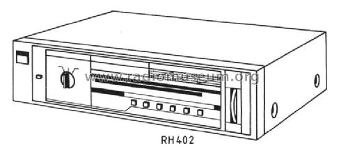 Tuner RH 402; Siemens & Halske, - (ID = 1302907) Radio