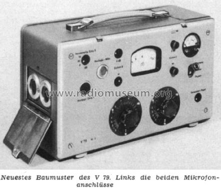 Leichter Übertragungsverstärker V79 Kl-V- 079a; Siemens & Halske, - (ID = 1156953) Ampl/Mixer