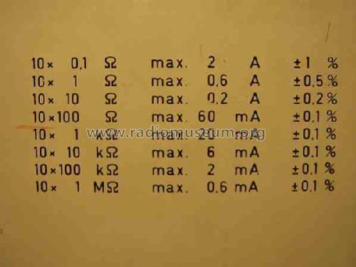 Widerstands-Dekade 14.464; Siemens & Halske, - (ID = 554852) Ausrüstung