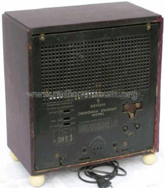 Zweiröhren Standard 520GWL; Siemens & Halske, - (ID = 208373) Radio