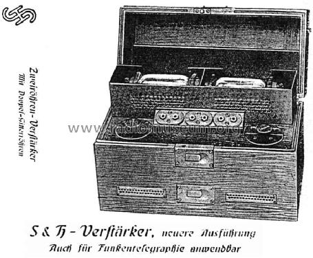 Zweiröhren-Verstärker ; Siemens & Halske, - (ID = 1065010) Ampl/Mixer