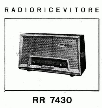 RR7430; Siemens Italia; (ID = 559381) Radio