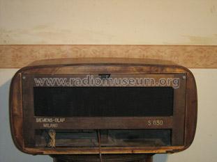 S630; Siemens Italia; (ID = 484449) Radio