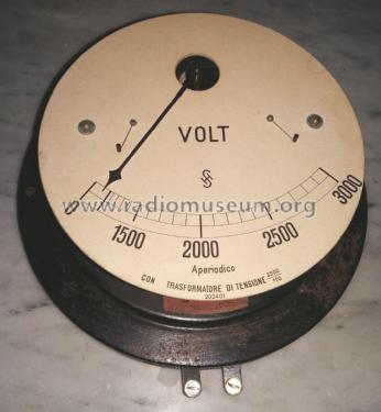 Voltmetro Aperiodico ; Siemens Italia; (ID = 2441057) Diversos