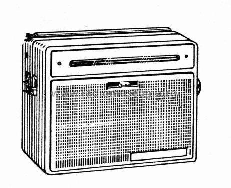 Radio 6104T / 00X/ 02X; Siera; Belgien (ID = 3126787) Radio