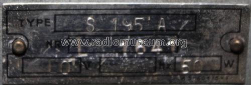 S195A, S195A -20; Siera; Belgien (ID = 1937531) Radio