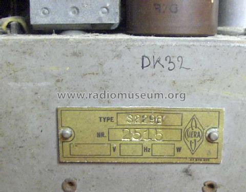 S229B; Siera; Belgien (ID = 1186644) Radio