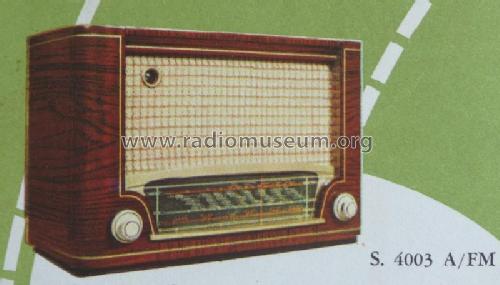 S4003A/FM; Siera; Belgien (ID = 1020892) Radio