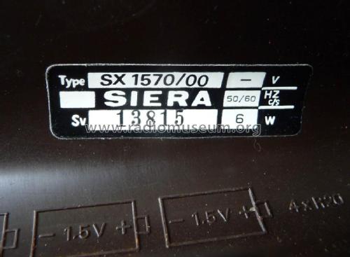 SX1570 /00; Siera; Belgien (ID = 2956643) Radio