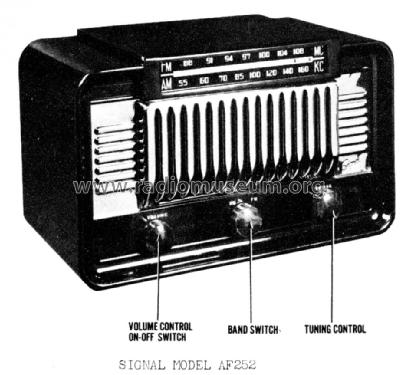 AF252 ; Signal Electronics, (ID = 962557) Radio