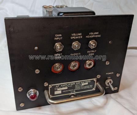 AF Amplifier AM-447B/G; Siltronic Company; (ID = 2481735) Militaire