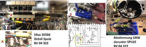 Rundfunk-Stereo-Chassis 26506; Silva Tonmöbel, (ID = 3120697) Radio