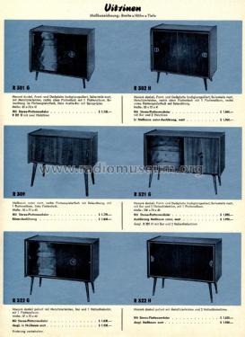 Vitrine R302H; Silva Tonmöbel, (ID = 2142674) R-Player