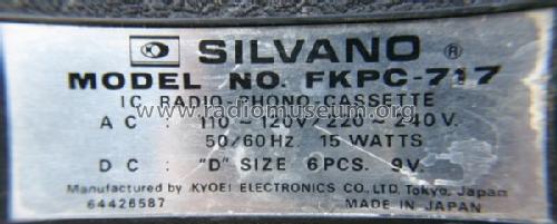 Three in One FKPC-717; Silvano, Kyoei (ID = 721869) Radio