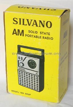 AM Solid State Portable Radio 888-AM; Silvano, Kyoei (ID = 1714244) Radio