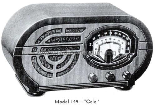 149 Cele ; Silver Mfg. Co.; (ID = 1356051) Radio