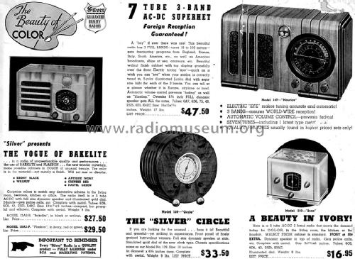 15A2-B ; Silver Mfg. Co.; (ID = 1353875) Radio