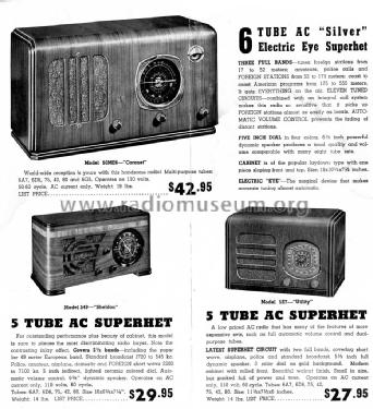 5E7 Utility ; Silver Mfg. Co.; (ID = 1354930) Radio