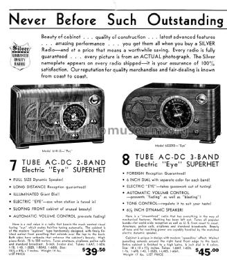 6141-E Pac ; Silver Mfg. Co.; (ID = 1356028) Radio