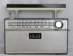 Silver FM/AM 10 Transistor 10TL-540; Silver Brand - Shin- (ID = 263232) Radio