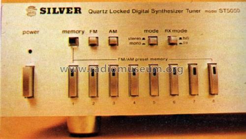 Quartz Locked Digital Synthesizer Tuner ST5050; Silver Brand - Shin- (ID = 969050) Radio