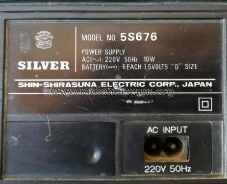 5 Band Receiver 5S676; Silver Brand - Shin- (ID = 2125656) Radio