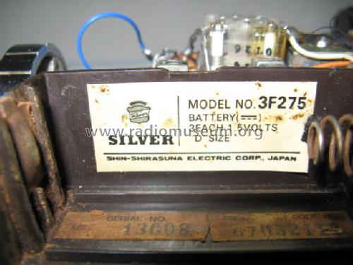 FM/MW/SW 3 Band Portable Radio 3F275; Silver Brand - Shin- (ID = 1723187) Radio