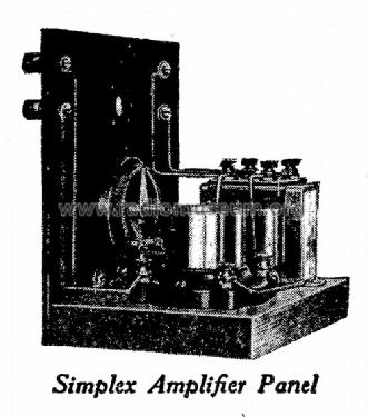 Amplifier Panel ; Simplex Radio Co.; (ID = 983464) Ampl/Mixer