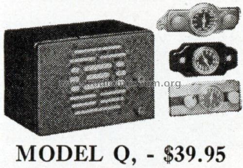 Q ; Simplex Radio Co.; (ID = 1692102) Car Radio